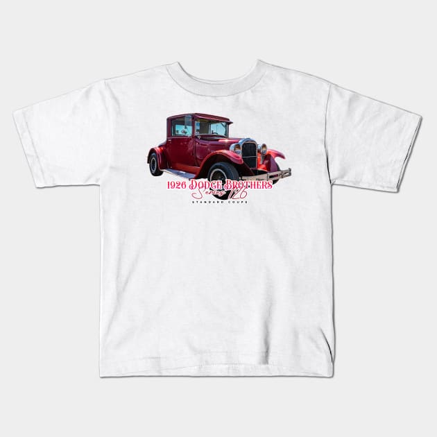 1926 Dodge Brothers Series 126 Standard Coupe Kids T-Shirt by Gestalt Imagery